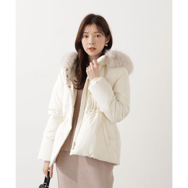 型番：1215255100ブランド：プロポーション ボディドレッシング商品名：ウエストマークショートダウン 25AWカラー：ブラック/エクリュ1/ベージュ