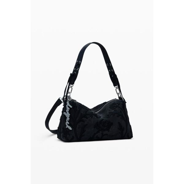Desigual（デシグアル） 【2WAY】3Dフラワーエンボス加工ショルダー