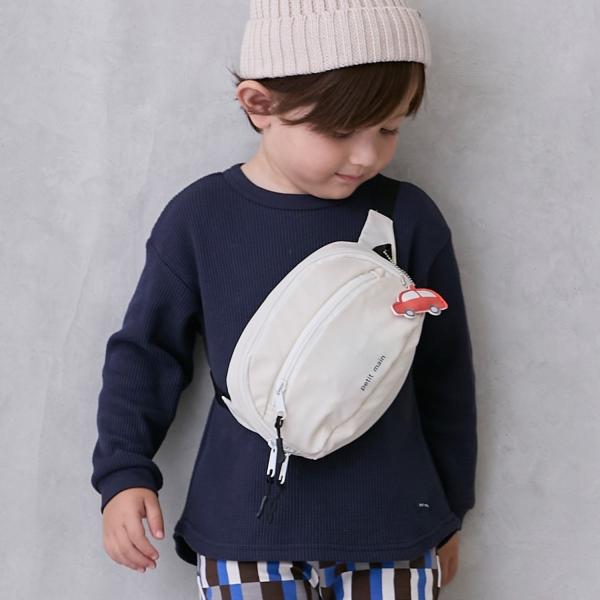 型番：9553404ブランド：プティマイン商品名：ボディバッグカラー：アイボリー/グリーン/黒