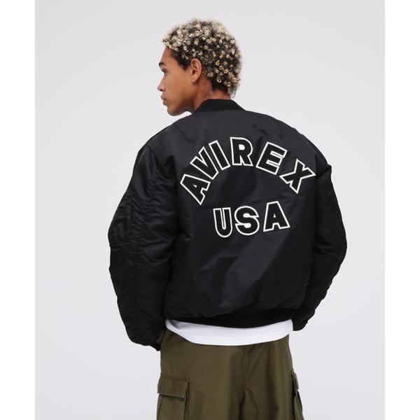 AVIREX（アヴィレックス） MA-1 COMMERCIAL LOGO : マルイ(丸井)Yahoo