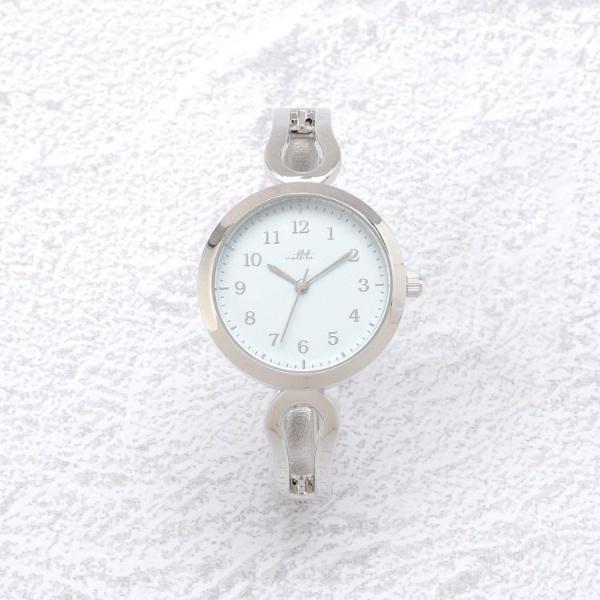 型番：41024649ブランド：ワンズテラス商品名：ハリマ ウォッチカラー：シルバー（９０６）/ピンク（９７２）