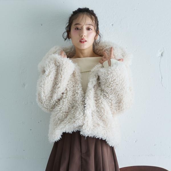 archives（アルシーヴ） プードルファーショートコート／ : マルイ