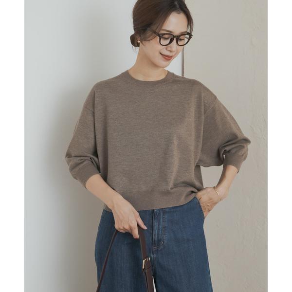 アーバンリサーチドアーズ　ウォッシャブルブライトプルオーバー　チャコール URBAN RESEARCH DOORS ウォッシャブルブライトプルオーバー : マルイ