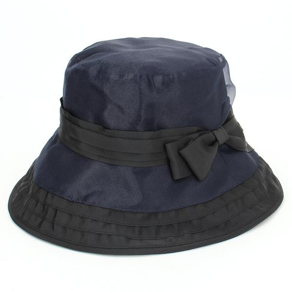 LANVIN en Bleu 【 】オーガンジーxグログランクロッシェハット