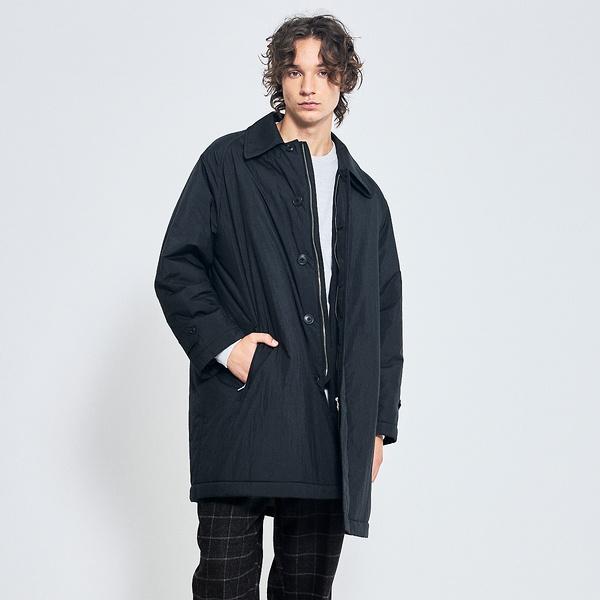 アバハウス（ABAHOUSE）/ワッシャーナイロン 中綿パデットコート / Padded Half Coat / ABAHOUSE（アバハウス） ワッシャーナイロン 中綿パデットコート