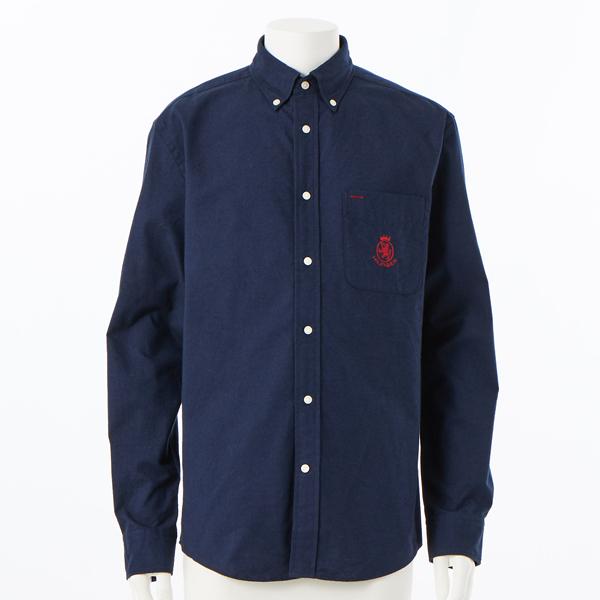 Bristol ネイビー ポケット付きシャツ M TOMMY HILFIGER（トミー・ヒルフィガー） ブラッシュオックスフォード