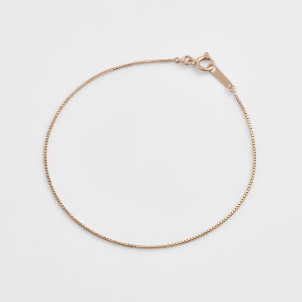 agete（アガット） 《WEB限定》K10ブレスレット（ピンクゴールド