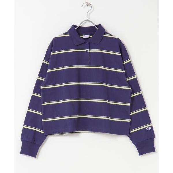 別注Multi Border Polo URBAN RESEARCH DOORS Champion LONGSLEEVE BORDER POLO