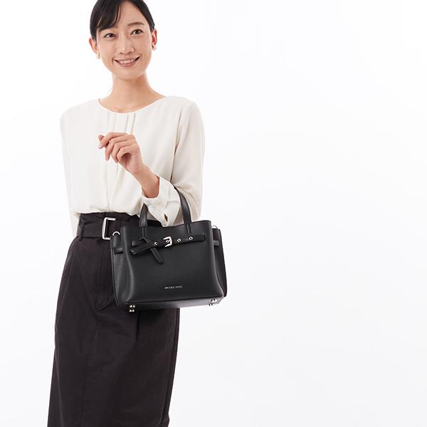 マイケル・コース（Michael Kors）/EMILIA ペブルレザー サッチェル スモール MICHAEL KORS（マイケルコース） EMILIA ペブルレザー サッチェル