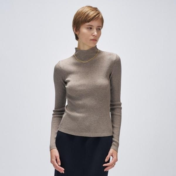 手洗い可】シルクカシミヤ混ハイネックニット : マルイ(丸井)Yahoo!店