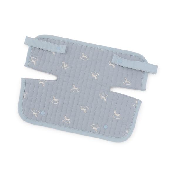 型番：9654508ブランド：プティマイン商品名：キルト刺しゅうよだれカバーカラー：ライト　ブルー/アイボリー/ライト　ピンク