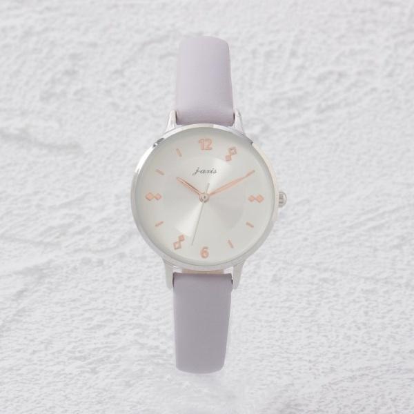 型番：41024646ブランド：ワンズテラス商品名：サンレイ ベルトウォッチカラー：グレー（９１２）/パープル（９８３）