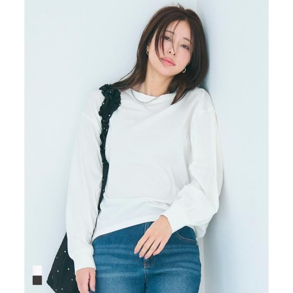 型番：15-250114005-01ブランド：コカ商品名：ビッグシルエットトップス 全2色カラー：ホワイト/チャコール