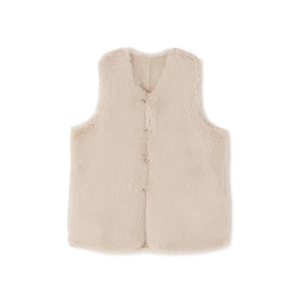 Risley（リズレー）の「Risley/リバーシブルボアベスト（ベスト