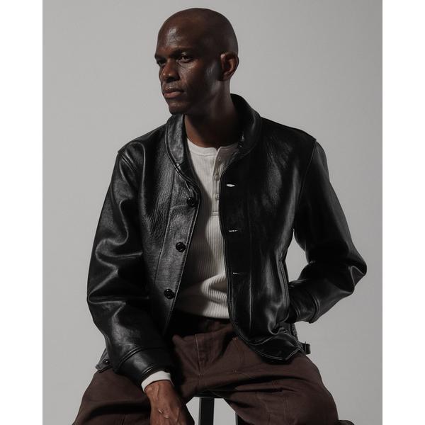230US COSSACK JACKET／レザー コサックジャケット : マルイ(丸井