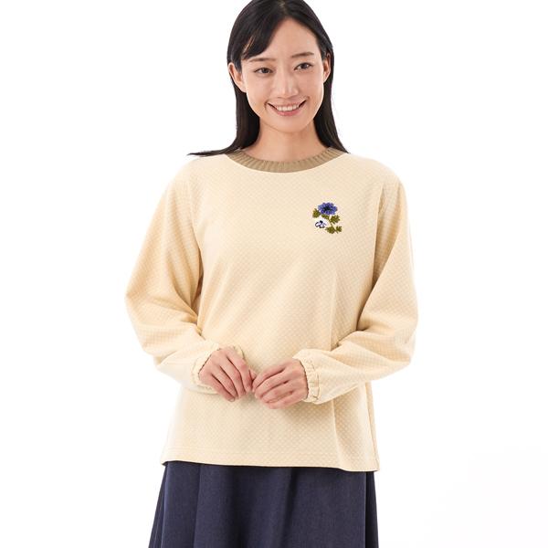 SUPER HAKKA（スーパーハッカ） プルームレットハンド刺繍キルティング