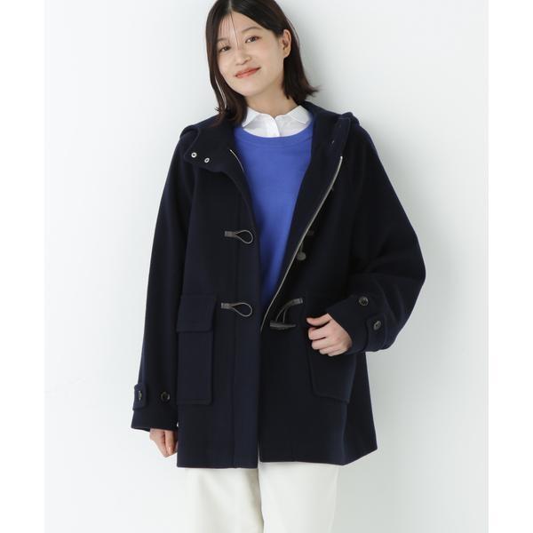 human woman（ヒューマンウーマン） ◇モッサミドルダッフルコート