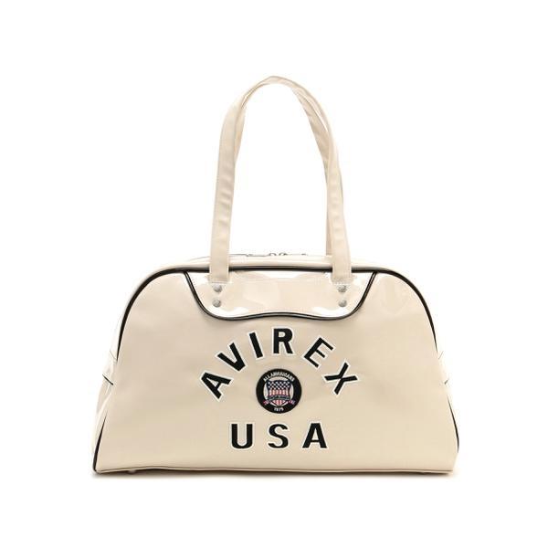 AVIREX（アヴィレックス） 《WEB＆DEPOT限定》ENAMEL BOSTON BAG