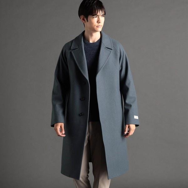 junhashimoto ウールメルトンチェスターコート size2 junhashimoto ウールメルトンチェスターコート size2-公式格安