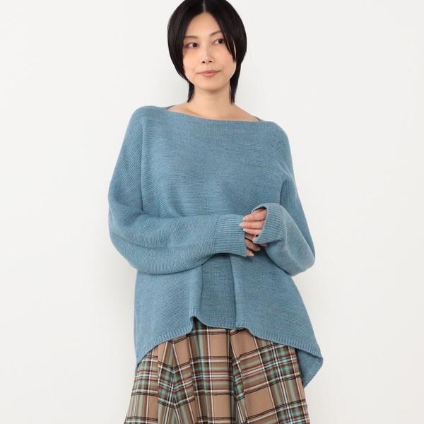 ニコルホワイト（NICOLE WHITE）/【WALDO】ホールガーメントガーターニット NICOLE white（ニコルホワイト） 【WALDO】ホールガーメントガーター