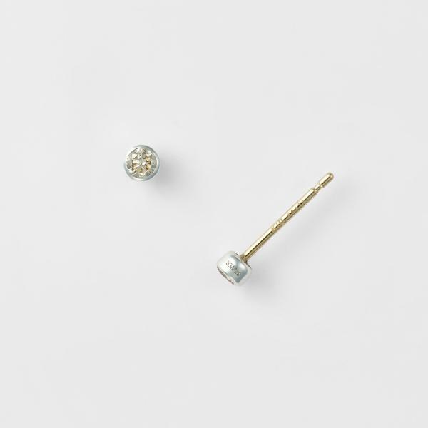 agete シルバー ダイヤモンド ピアス agete（アガット