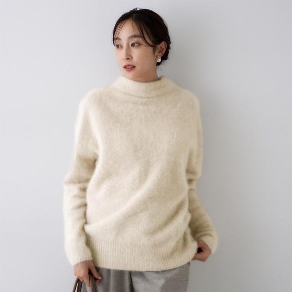 UNTITLED（アンタイトル） 【大人な品格ふわふわニット】フォックス