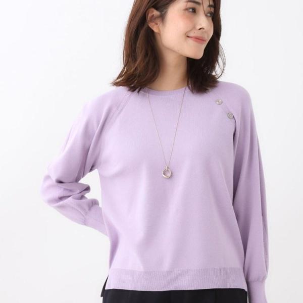 Reflect（リフレクト） 【ゆったり着られる◎】ラグランスリーブニット