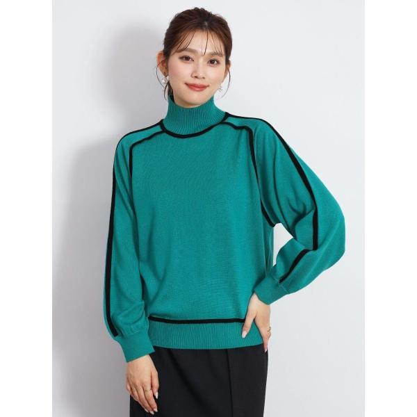 FENNEL（フェンネル） 配色ラインニットプルオーバー : マルイ(丸井