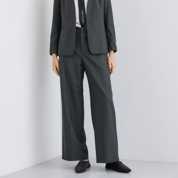 INDIVI（インディヴィ） 【日本製／スーツ／通勤】シルクウール