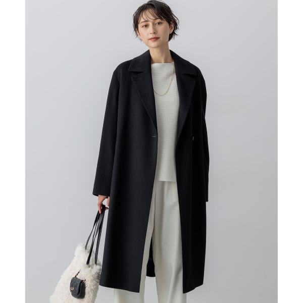 23区（ニジュウサンク） MTRカシミヤビーバー チェスター コート