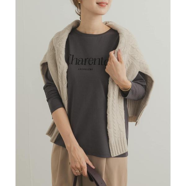 新作】ESSENTIALS/背中フロッキーロゴ/長袖Tシャツ【M】L.OAT エフ 