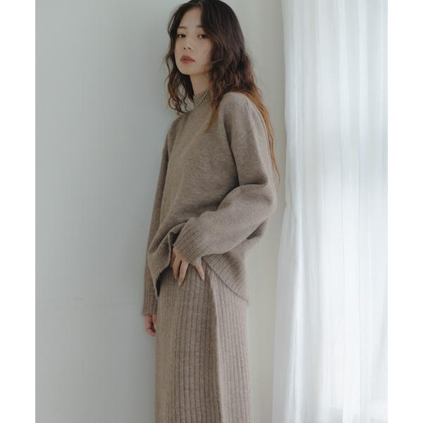 WEB限定』モックネックニット×スカートセットアップ : マルイ(丸井