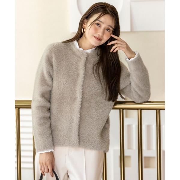 ANY SIS（エニィスィス） フェザーニット ジャケット : マルイ(丸井