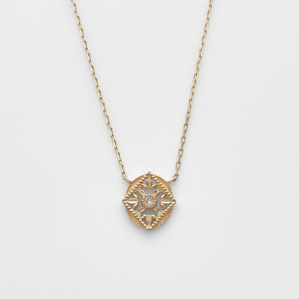 agete（アガット） K10ダイヤモンドネックレス（0.01ct ） : マルイ