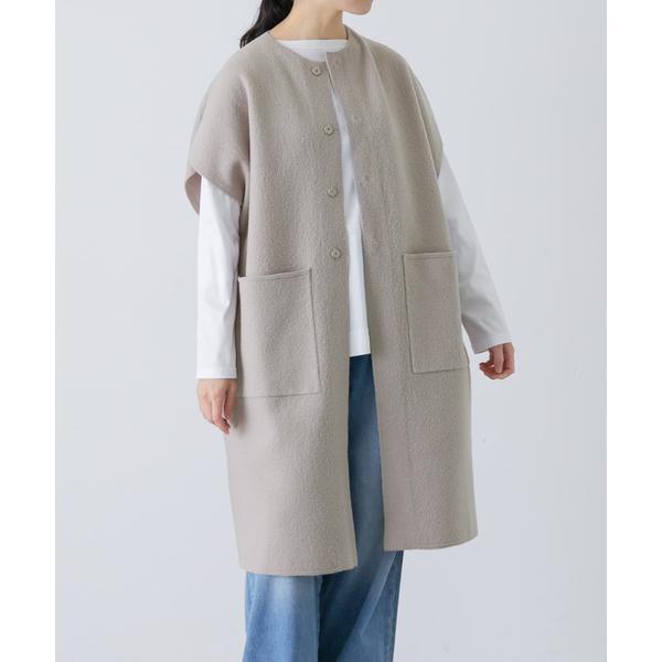 かぐれ 圧縮ウールフレンチロングジレ : マルイ(丸井)Yahoo!店 - 通販