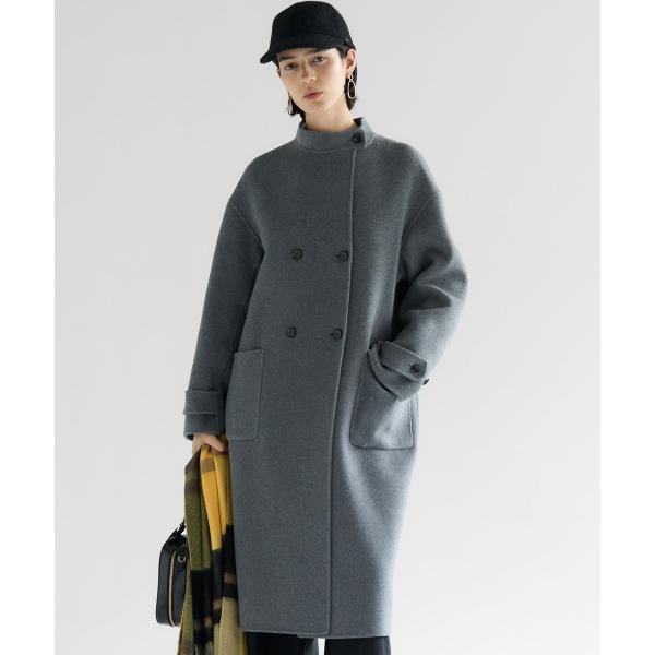 23区 今季【VERY掲載】MANTECOPureリバースタンドカラーコート 23区（ニジュウサンク） 【VERY掲載】MANTECOPureリバー スタンド