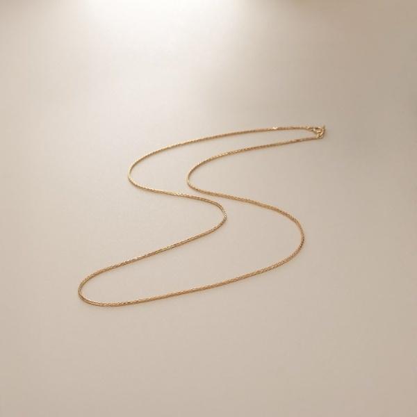 COCOSHNIK（ココシュニック） K18スパイクトリプル ネックレス細