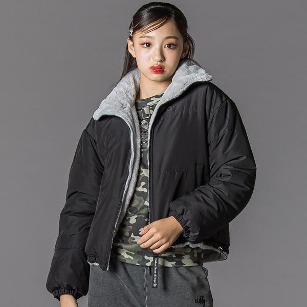 新品  リバーシブルキルティングテディジャケット160 ZIDDY（ジディー） リバーシブルアウター(130~160cm) : マルイ(丸井