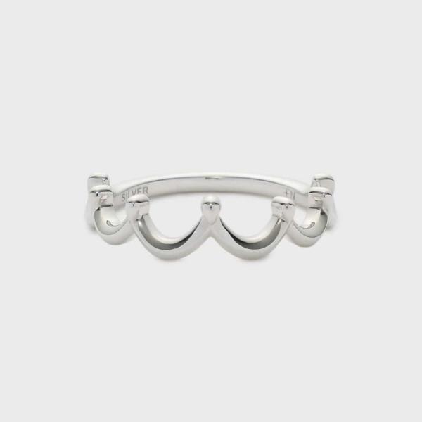 NOJESS（ノジェス） シルバークラウンピンキーリング : マルイ(丸井