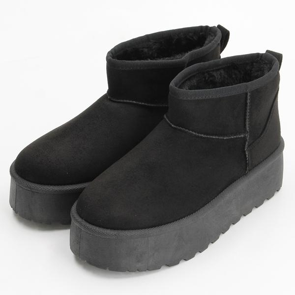 25秋冬新作】厚底フェイクムートンショートブーツ : マルイ(丸井)Yahoo