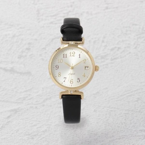 型番：41025504ブランド：ワンズテラス商品名：ラグストーンデイト ウォッチカラー：ブラック（９１９）/モカブラウン（９４２）