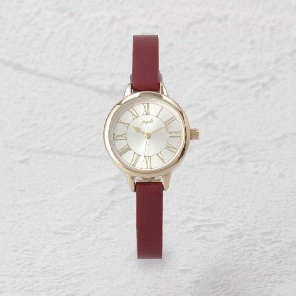 型番：41025505ブランド：ワンズテラス商品名：ラウンドクラシカル ウォッチカラー：モカブラウン（９４２）/レッド（９６２）