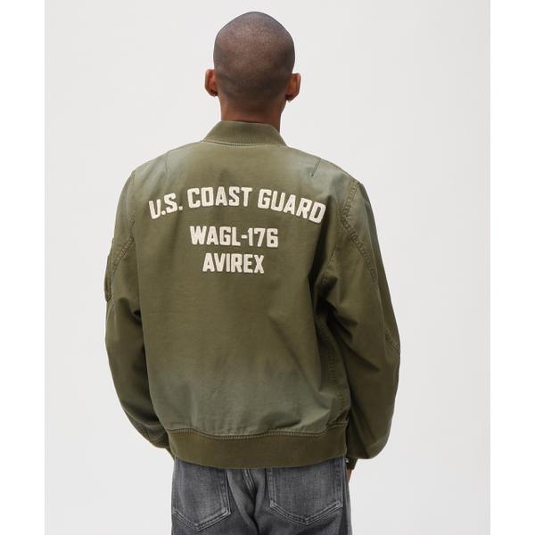 AVIREX（アヴィレックス） COTTON LIGHT MA-1 ”U.S.COAST GUARD 