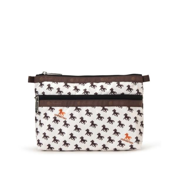 【新品送料込】LeSportsac ブラウン キルティングポーチ Amazon新生活セール】「LeSportsac（レスポートサック）のポーチ」対象