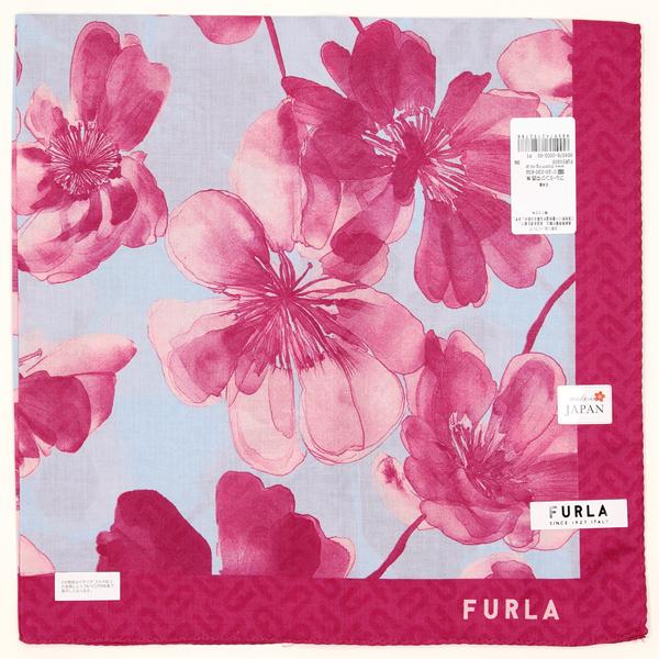 FURLA（フルラ） 大判 プリントハンカチ（58cm） 【FURLA】 : マルイ