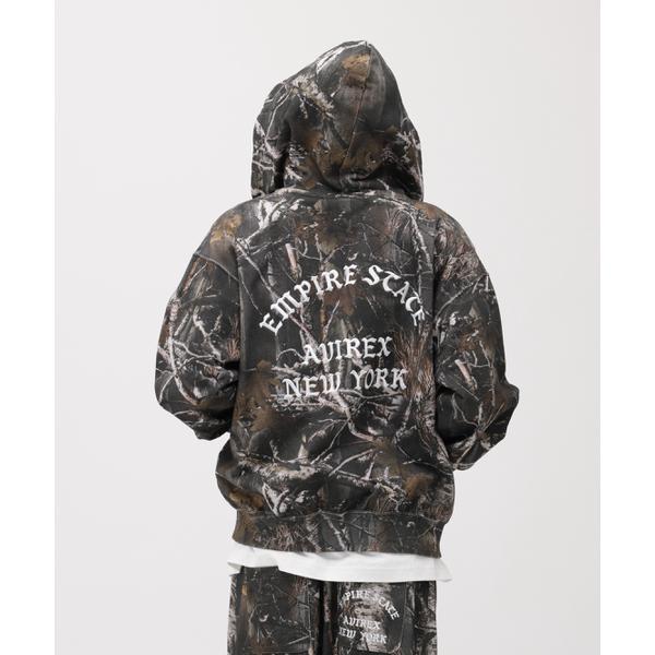 AVIREX（アヴィレックス） ZIP UP HOODIE ”REAL TREE CAMO” : マルイ