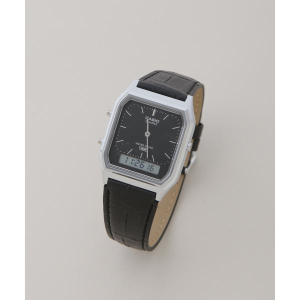型番：6706137011ブランド：ナノユニバース商品名：CASIO／AQ-230EL-1AJFカラー：ブラック