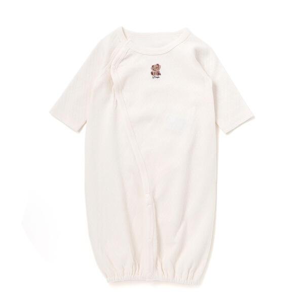 型番：1838-81100ブランド：スラップスリップ ベビー商品名：アニマルクマウサギ恐竜刺しゅう接結インナー2WAYオールベビー(50~70cm)カラー：オフホワイト(クマ)/ピンク(ウサギ)/グリーン(恐竜)