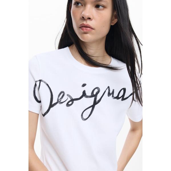 Desigual（デシグアル） 【5サイズ展開】ロゴ付きTシャツ 2026SS