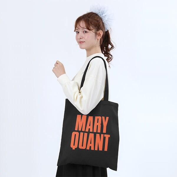 MARY QUANT（マリークヮント） ポリキャンバスロゴ トート : マルイ